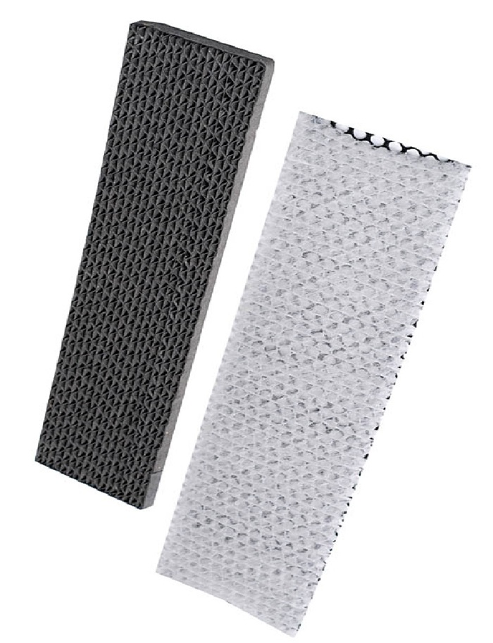Set filtre suplimentare aer condiționat HEPA, carbon activ - Verde, Negru, Alb 