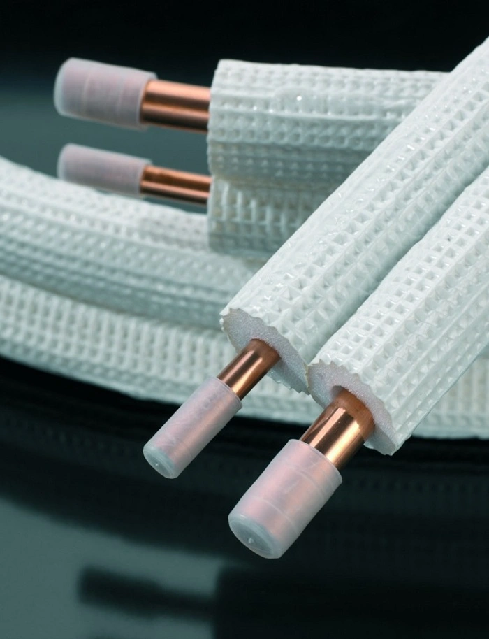 Țeavă cupru izolată 9.52mm pentru aer condiționat - Rola 50m